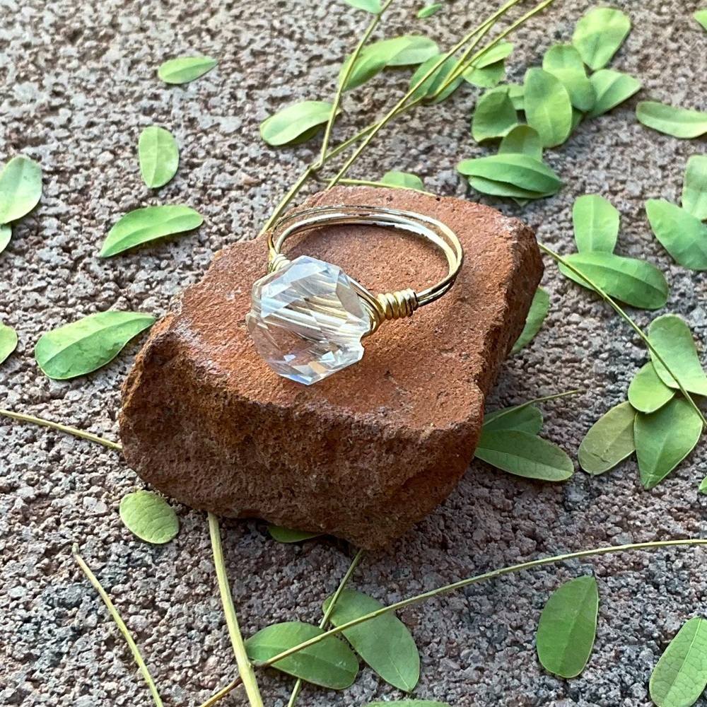 FREE Wrapped Wire Bead Ring